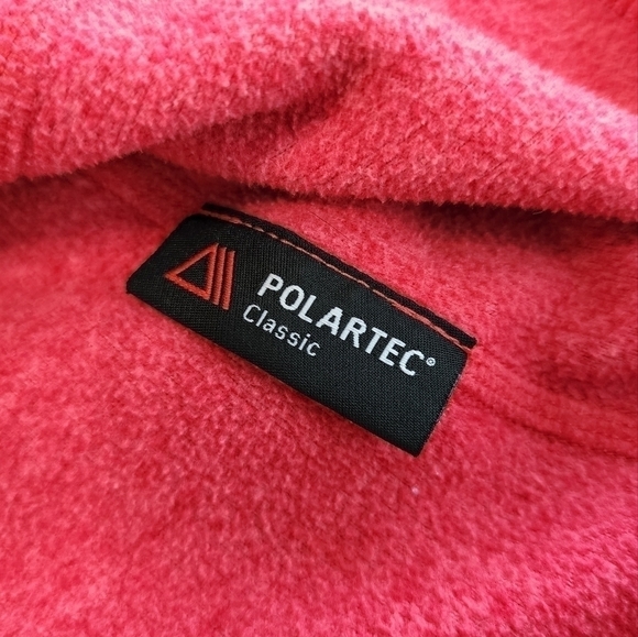 The North Face Terrycloth Full Zip Hoodie Jacket Polartec Small - Picture 8 of 13